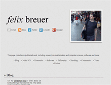 Tablet Screenshot of felixbreuer.net